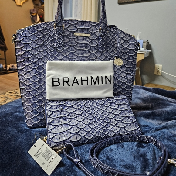 BRAHMIN Demin Cruz - Picture 2 of 11